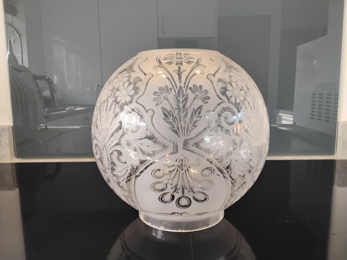 Acid etched glass - etched, duplex