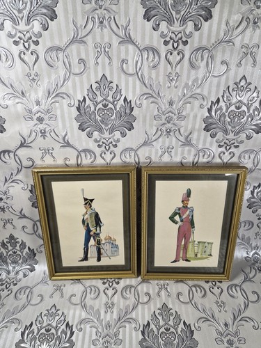Vintage framed prints - framed,