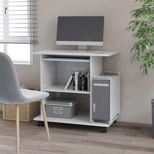 Modern wooden home office - modern,