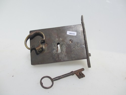 Victorian brass iron mortise - victorian, &