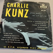 Charlie Kunz 45 Ep 7"