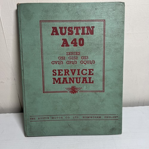 Austin a40 series - series, gs2,