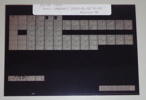 Microfiche spare parts catalog - microfiche,