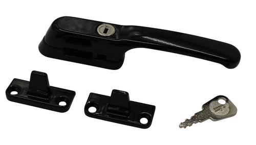 Timber wooden locking casement - locking,