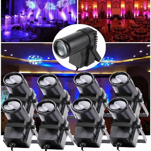 8pcs rgbw pinspot light - 8pcs,