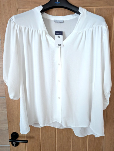 Beautiful white ladies blouse
