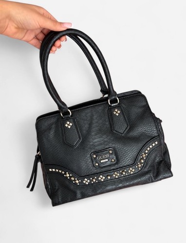 Guess black faux leather - guess,