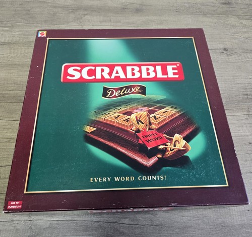 Mattel scrabble deluxe edition - deluxe,