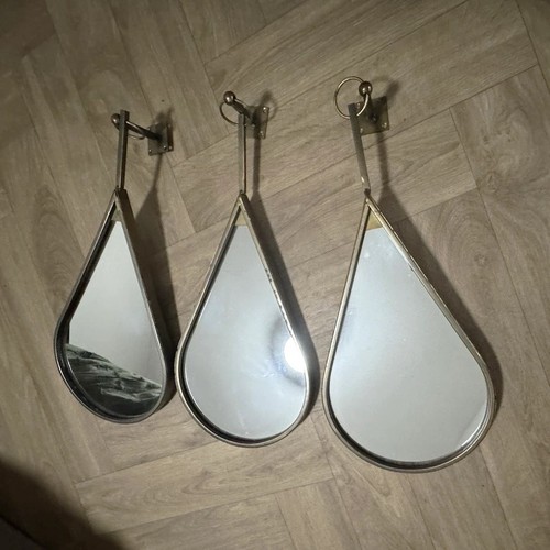 Teardrop wall mirror set 3 - teardrop,