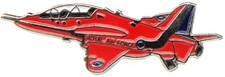 Red Arrows Pin Badge Hawk Plane Aerobatic The Reds Aeroplane Brooch