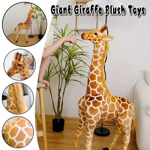 Real life giraffe plush - plush, toys