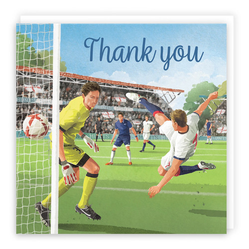 Thank you card football milo - you,