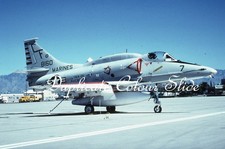 US Marines A-4M Skyhawk 158160, Nellis 1981, Dup Colour Slide, Aviation Aircraft