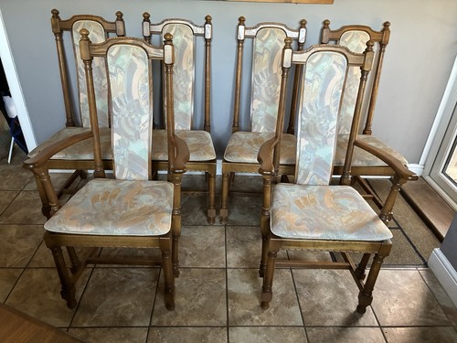 Ercol hampton dining chairs - 6,