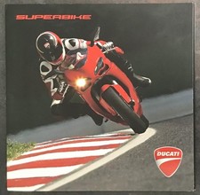 DUCATI SUPERBIKE Motorcycle Range Sales Brochure 2011 #91750001A Multi Lingual