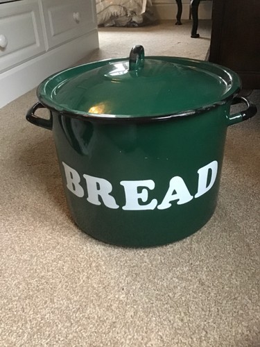Vintage retro green enamel - vintage,