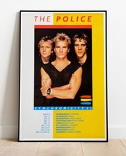 The Police Synchronicity Tour Poster - Live Up To 36"