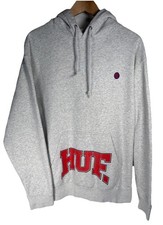 HUF Hoodie Mens Medium Grey