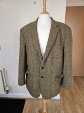 Harris Tweed EWM Wool Jacket XL 50" Limited Edition 2010 Centenary The Orb Label