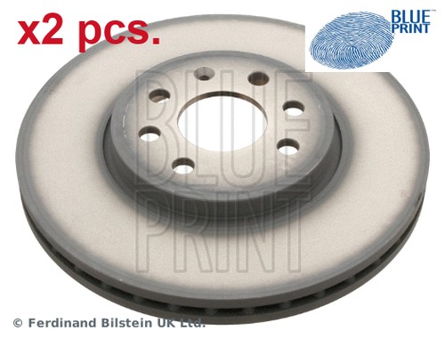 Pcs front brake disc set - x2,