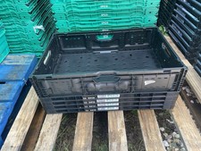 4 Collapsible Storage Boxes 60x40x14 Cm Deep