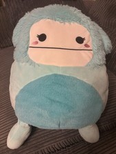 Squishmallows Joelle Fuzzy Bigfoot Squishmallow Yeti 16” 40cm