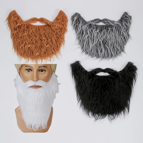 Fake beard mustache - beard,