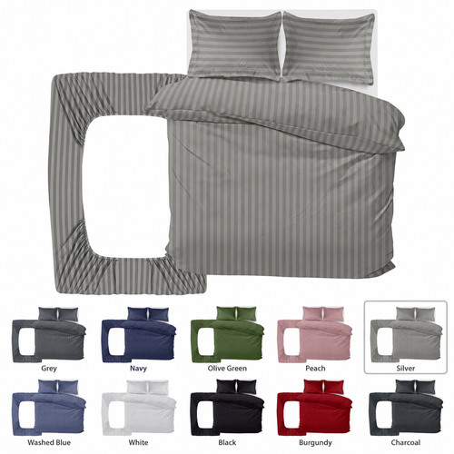 Piece stripe duvet cover - piece,