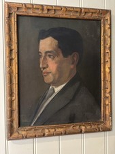 ?antique/vintage Oil Portrait