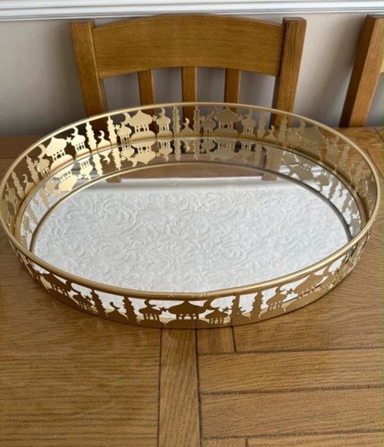 Set tray and 1 gold - and,