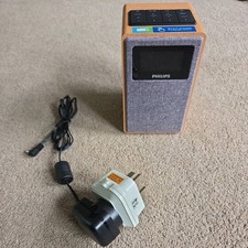 PHILIPS DAB RADIO - MODEL TAR5005/79 - WITH DC PLUG & ADAPTOR  -- UK SELLER