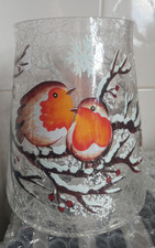 Lovely big crackle glass