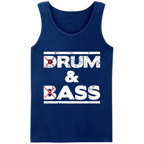 Drum bass vest - vest, shirt,grunge