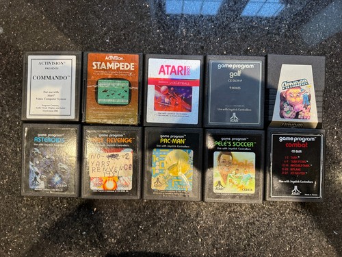 Atari 2600 7800 games - atari,