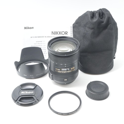 Nikon nikkor 18 200mm - dx,
