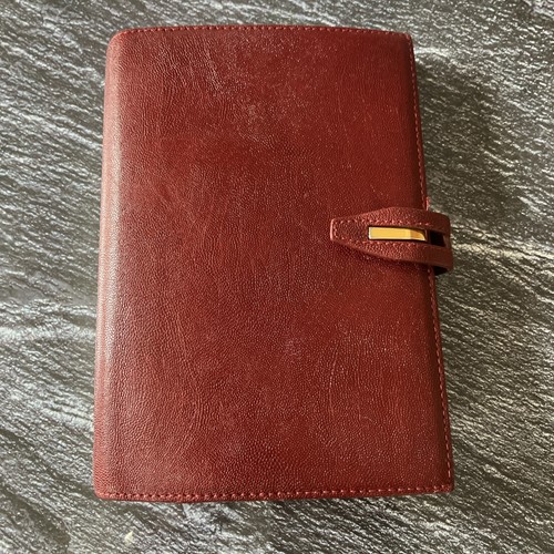 Vintage filofax panama - vintage, maroon