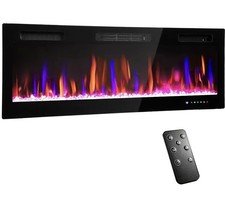 Homcom ultra slim electric - homcom, 50"