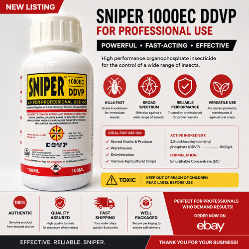 Sniper 1000ec ddvp insecticide - 1000ec,