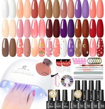 34PCS Gel Nail Sets Starter