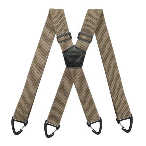 Heavy duty elastic suspenders - heavy,