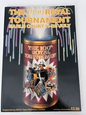 Royal Tournament Official Programme 1990 Earls Court 100th Performance