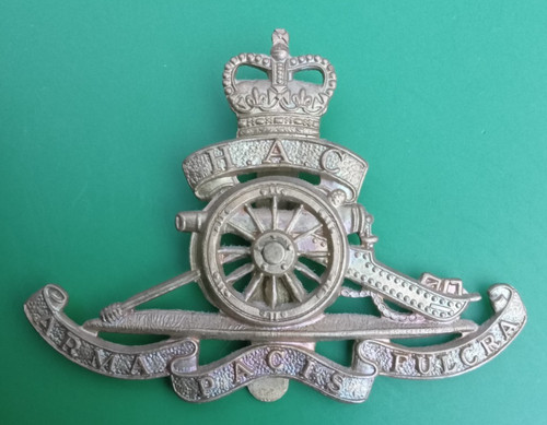 Royal artillery regiment brass - artillery,
