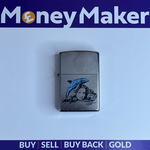 Zippo lighter dolphin - zippo, woman