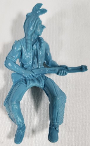 Rare vtg airfix blue indian - rare,