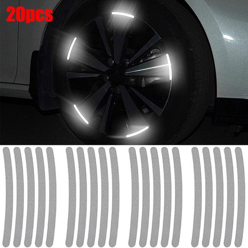 20pcs silver reflective - silver, car