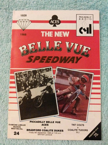 Belle vue speedway - speedway, 1988