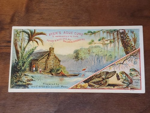 Victorian trade card river - card,,