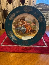 antique porcelain decorative plate from Victoria Austria