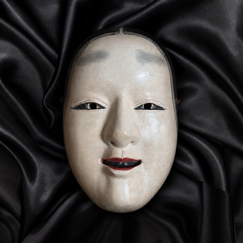 Japanese noh mask omote - mask, ko-omote
