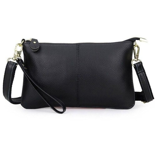 Womens genuine leather clutch - womens,